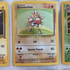 Hitmonchan Pokémon card, Authentic